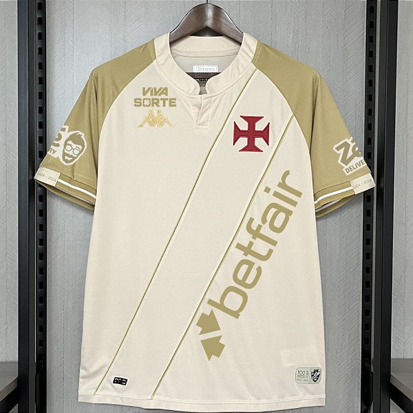Nova Camisa Vasco 3 Com Todos Patrocínios Torcedor Masculina 2024 / 2025