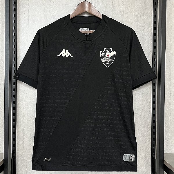 Nova Camisa Vasco Preta Torcedor Masculina 2024 / 2025