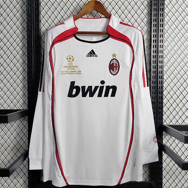 Camisa Manga Comprida Milan 2 Retrô 2006 / 2007