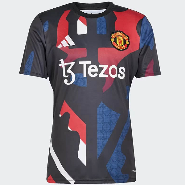 Nova Camisa Manchester United Pré-Jogo Torcedor Masculina 2025 / 2026