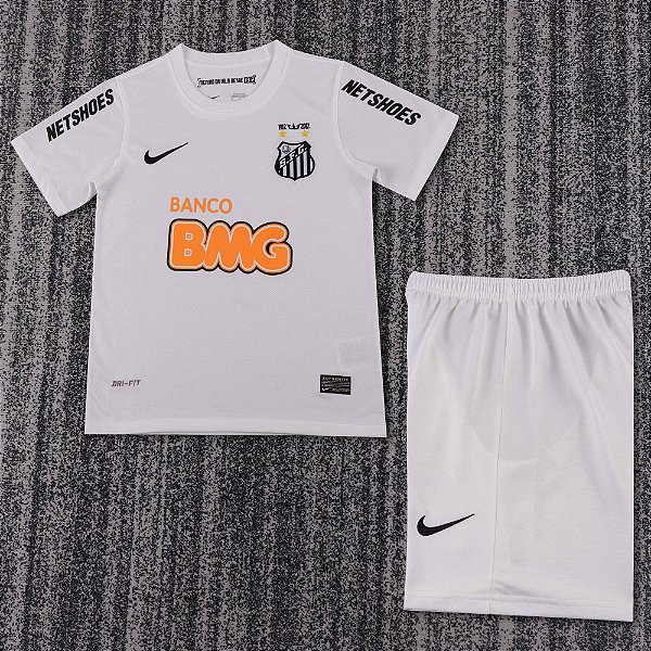 Kit Infantil Santos 1 Retrô Camisa e Short 2013