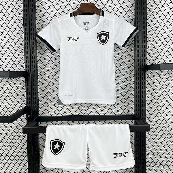 Novo Kit Infantil Botafogo 3 Camisa e Short 2024 / 2025