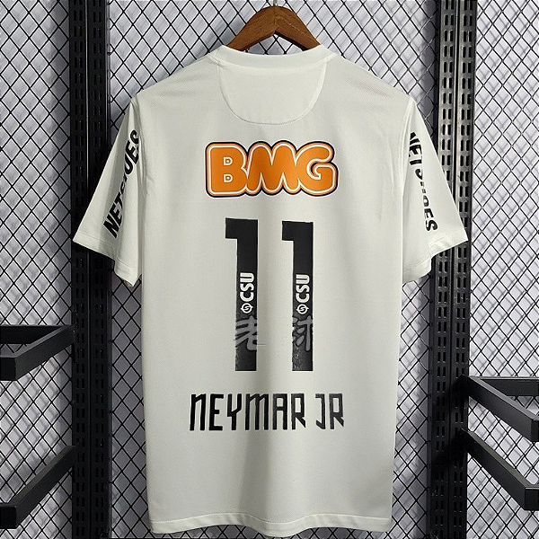 Camisa Retrô Santos 1 Neymar Jr 11 Torcedor 2011 / 2012
