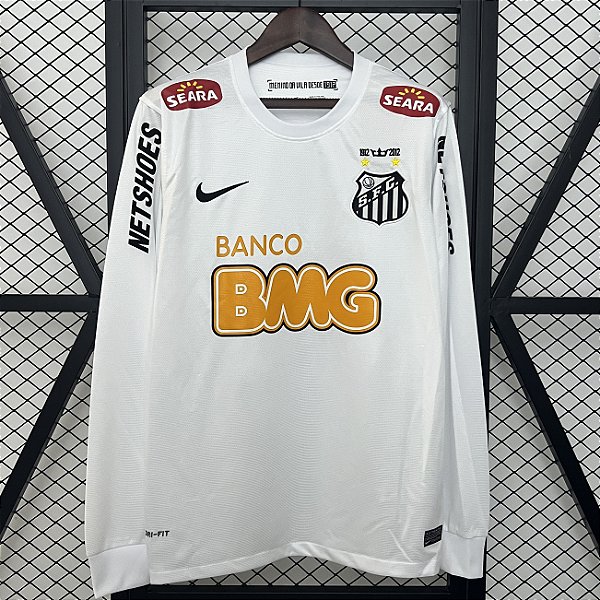Camisa Manga Comprida Santos 1 Retrô 2011 / 2012