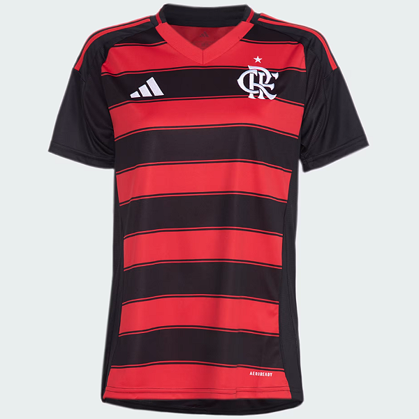 Nova Camisa Feminina Flamengo 1 2025 / 2026