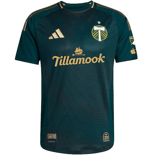 Nova Camisa Portland Timbers 1 Torcedor Masculina 2025 / 2026