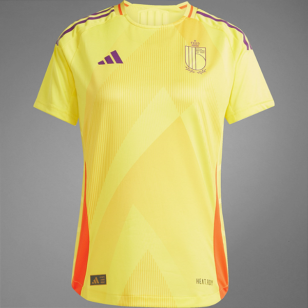 Nova Camisa Feminina Bélgica 2 Eurocopa 2025