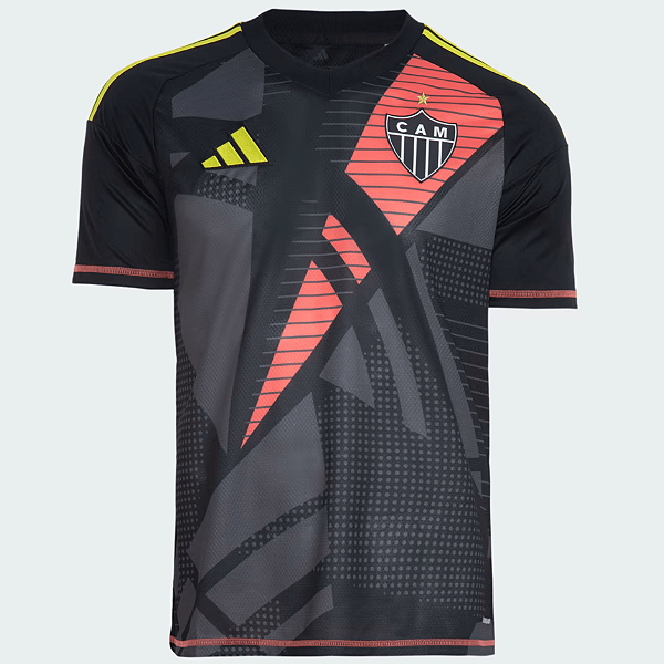 Nova Camisa Atlético-MG Goleiro 1 Torcedor Masculina 2025 / 2026