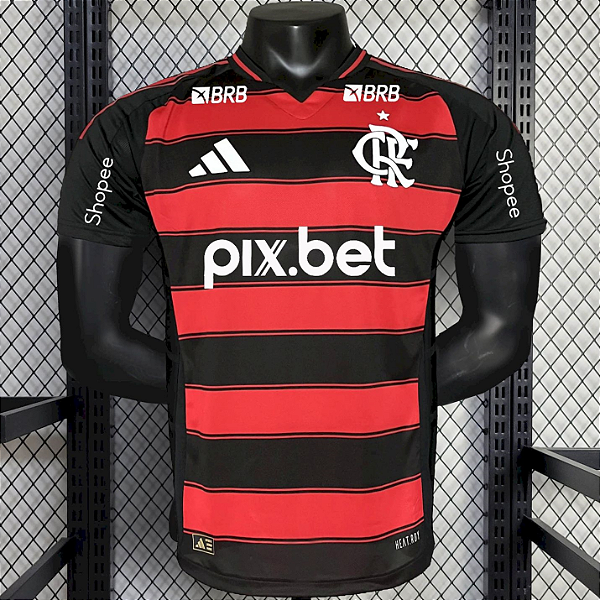 Nova Camisa Edição Jogador Flamengo 1 Com Todos Patrocínios 2025 / 2026