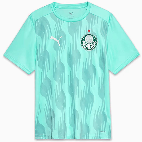 Nova Camisa Palmeiras Pré-Jogo Verde Torcedor Masculina 2025 / 2026