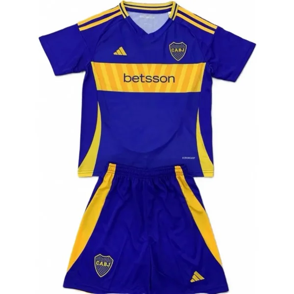 Kit Infantil Boca Juniors 1 Camisa e Short  2024 / 2025