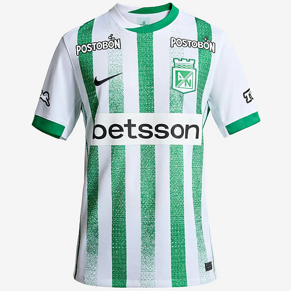 Nova Camisa Atlético Nacional 1 Torcedor Masculina 2025 / 2026