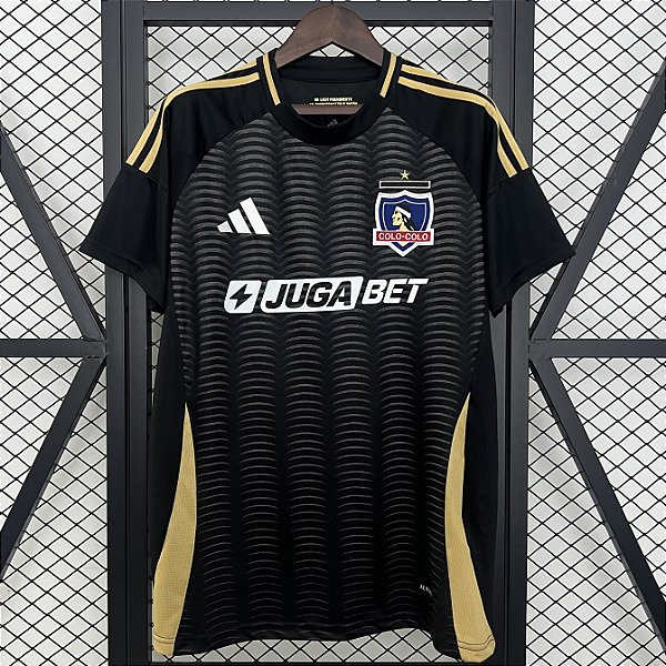 Nova Camisa Colo Colo 2 Preta Torcedor Masculina 2025 / 2026