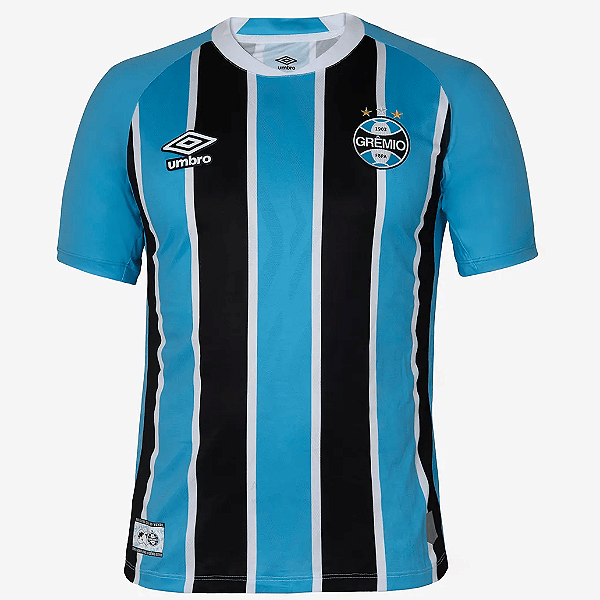 Nova Camisa Grêmio 1 Torcedor Masculina 2025 / 2026