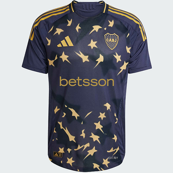 Nova Camisa Boca Juniors 3 Torcedor Masculina 2025 / 2026