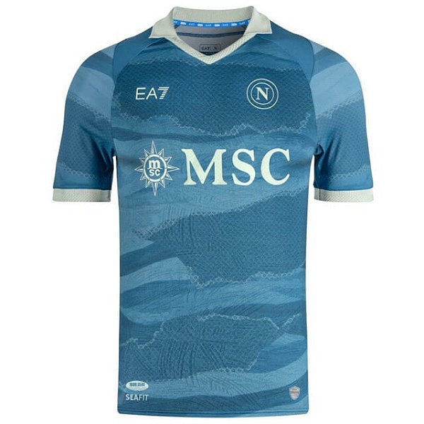 Nova Camisa Napoli 4 Torcedor Masculina 2025 / 2026