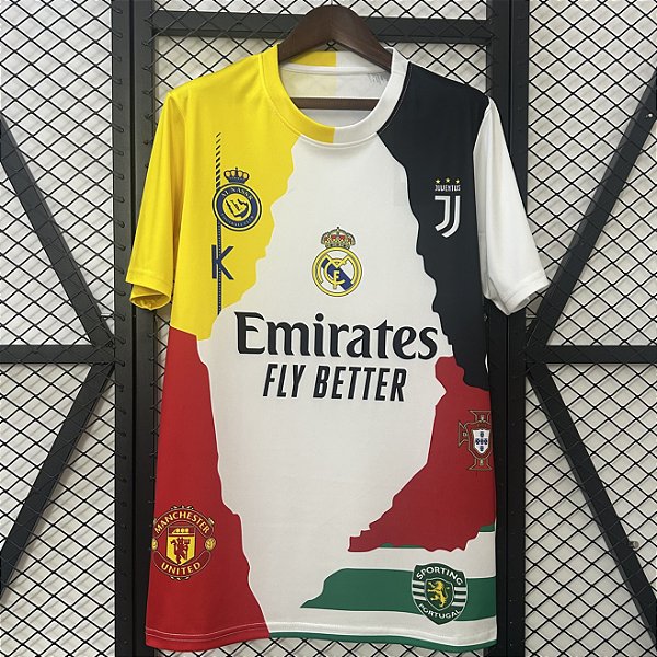 Camisa Edição Comemorativa Ronaldo 7 Torcedor Masculina 2025
