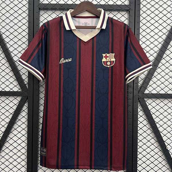 Camisa Barcelona 125º Aniversário Retrô