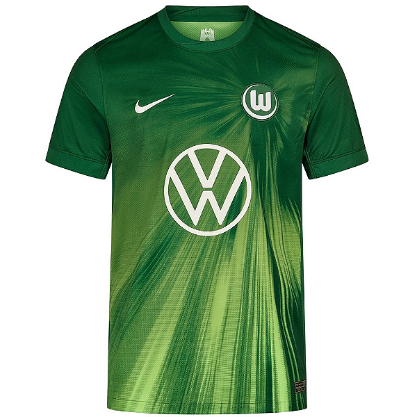 Nova Camisa wolfsburg 1 Torcedor Masculina 2025 / 2026