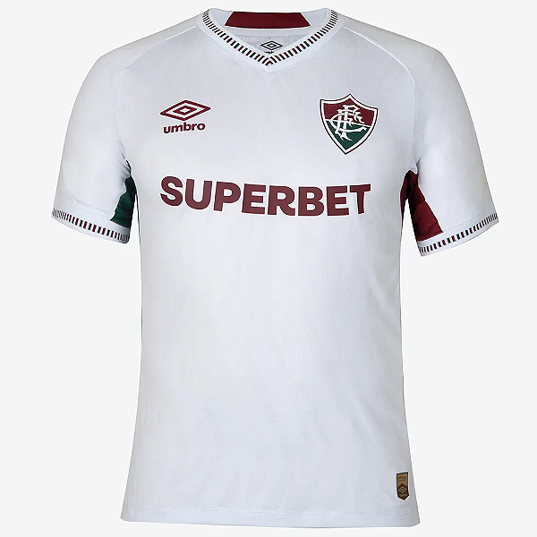 Nova Camisa Fluminense 2 Branca Torcedor Masculina 2025 / 2026