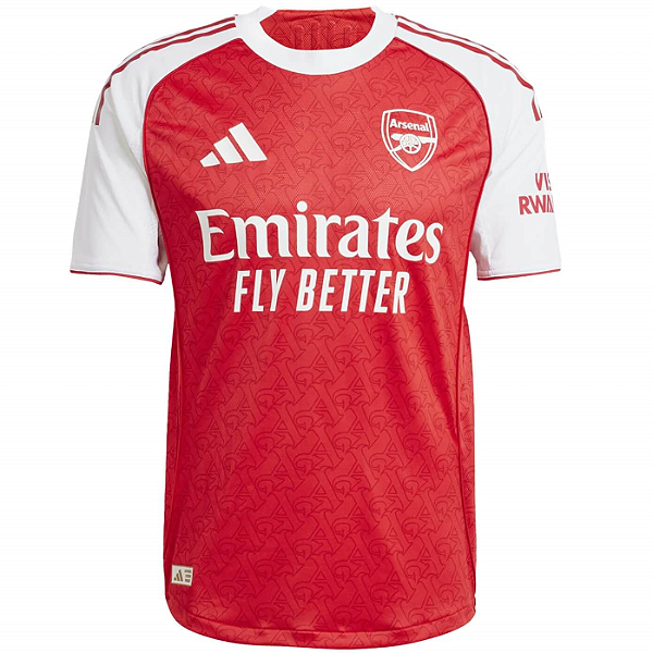 Nova Camisa Arsenal 1 Torcedor Masculina 2025 / 2026