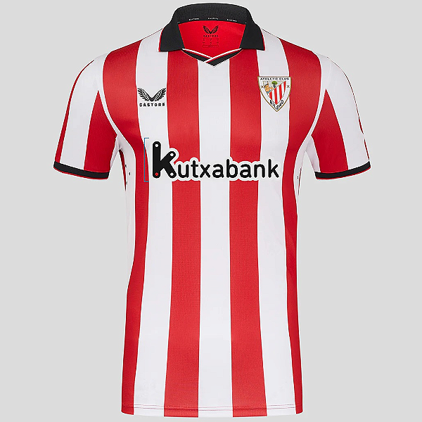 Nova Camisa Athletic Bilbao 1 Torcedor Masculina 2025 / 2026