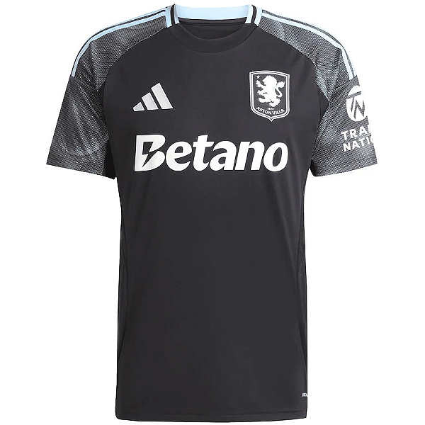 Nova Camisa Aston Villa 2 Torcedor Masculina 2025 / 2026
