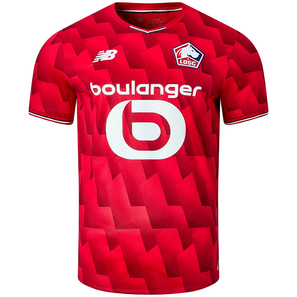 Nova Camisa Losc Lille 1 Torcedor Masculina 2025 / 2026