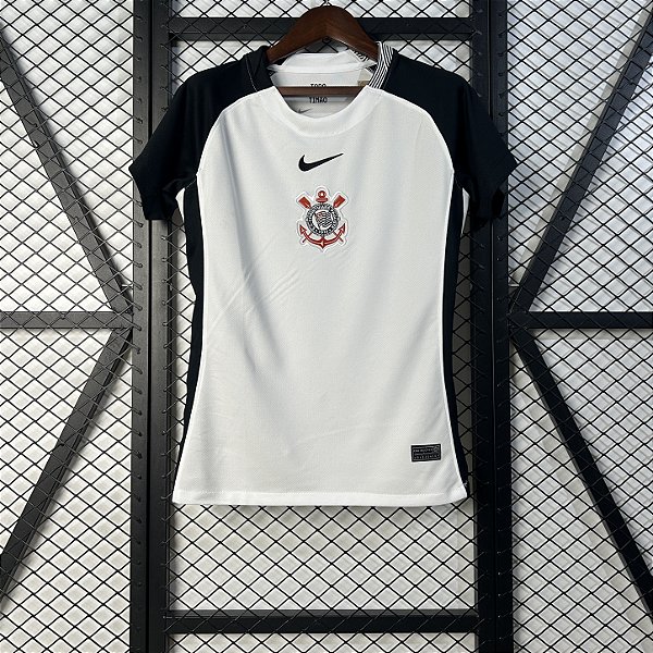 Nova Camisa Feminina Corinthians 1 2025 / 2026