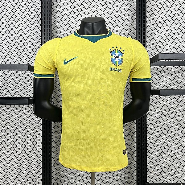 Nova Camisa Edição Jogador Brasil 1 Amarela Copa Do Mundo 2026 / 2026