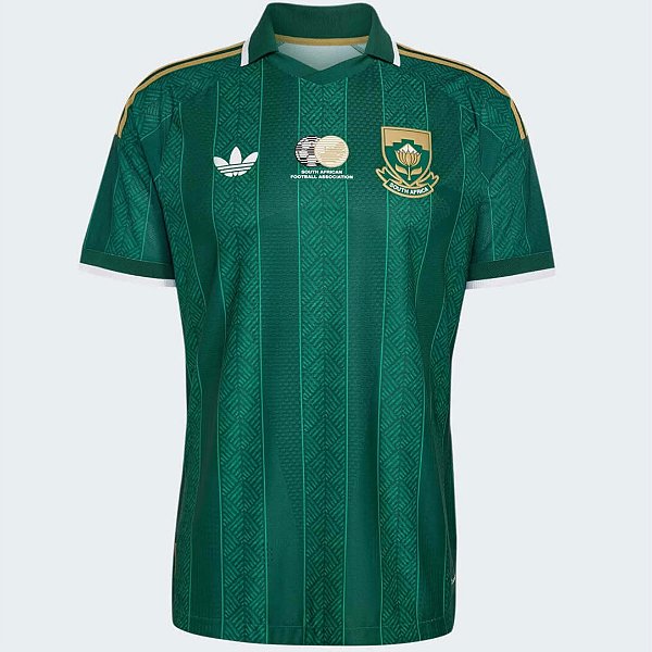 Nova Camisa África do Sul 2 Torcedor Masculina 2026 - COPA DO MUNDO