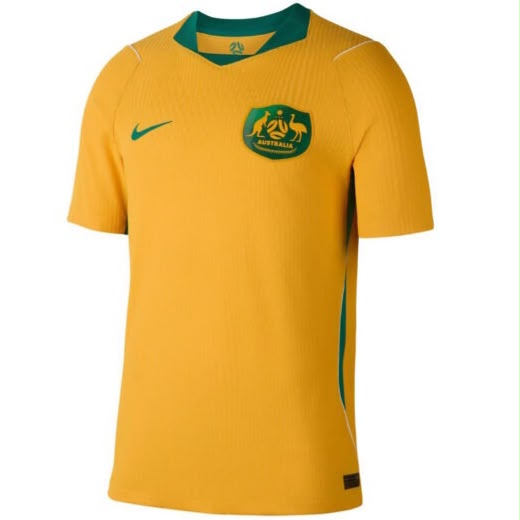 Nova Camisa Austrália 1 Torcedor Masculina 2026 - COPA DO MUNDO