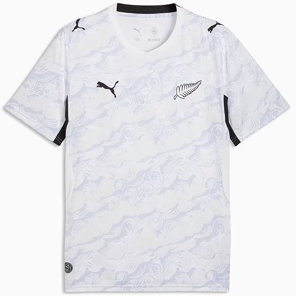 Nova Camisa Nova Zelândia 2 Torcedor Masculina 2026 - COPA DO MUNDO