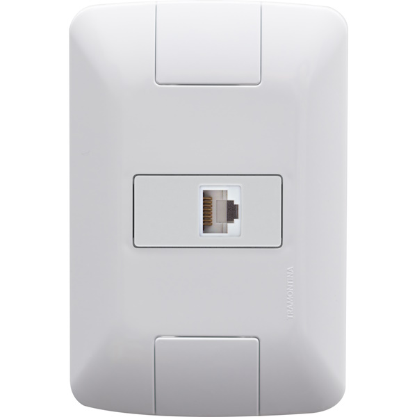 Tomada Rede Rj-45 Modular 4x2 Linha Aria - Tramontina