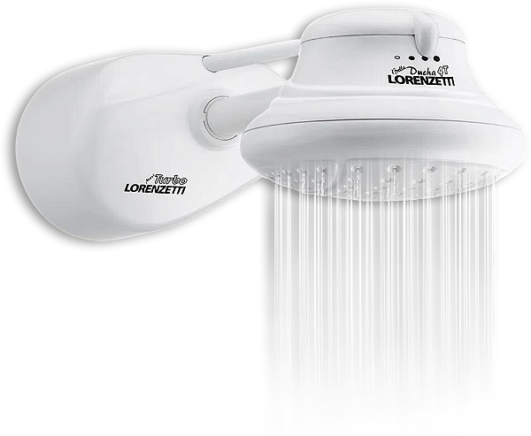 Chuveiro Bella Ducha 4 Temperaturas BR Turbo 127V 5.500W - Lorenzetti