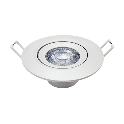 Spot Embutir Quadrado/Redondo LED 3W/5W/7W/12W Fixo Luz Amarela Bivolt - Avant
