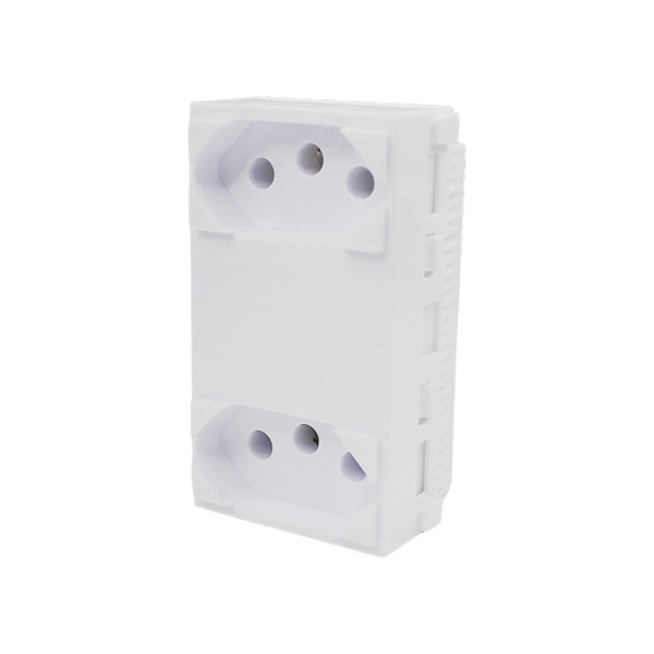 Modulo 2 Tomadas Abnt 20a Embutir Branco I9  Ilumi