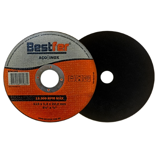Disco De Corte Inox 4.1/2 X 1,0mm BestferKit com 5