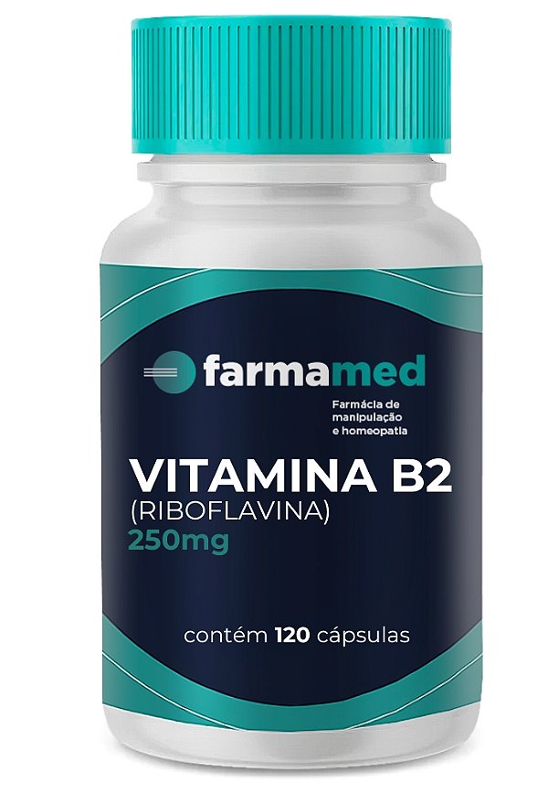 VITAMINA B2 250mg (RIBOFLAVINA)