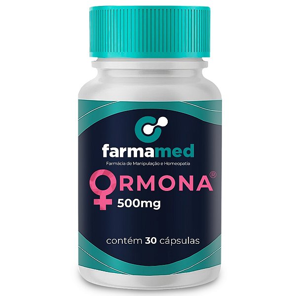 ORMONA 500MG 30 CÁPS Saúde Feminina Menopausa E Climatério