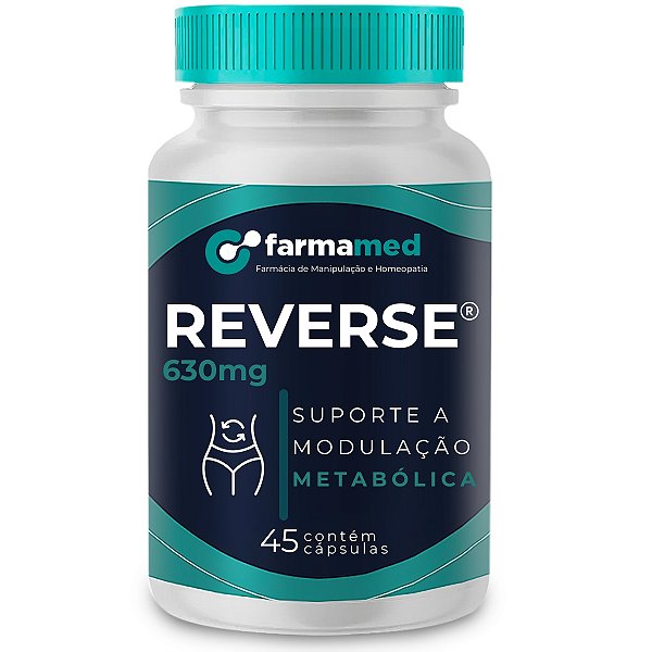 REVERSE 630mg 45 Cápsulas LEVE MAIS POR MENOS