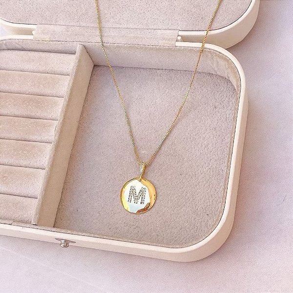 COLAR INICIAIS NIX GOLD