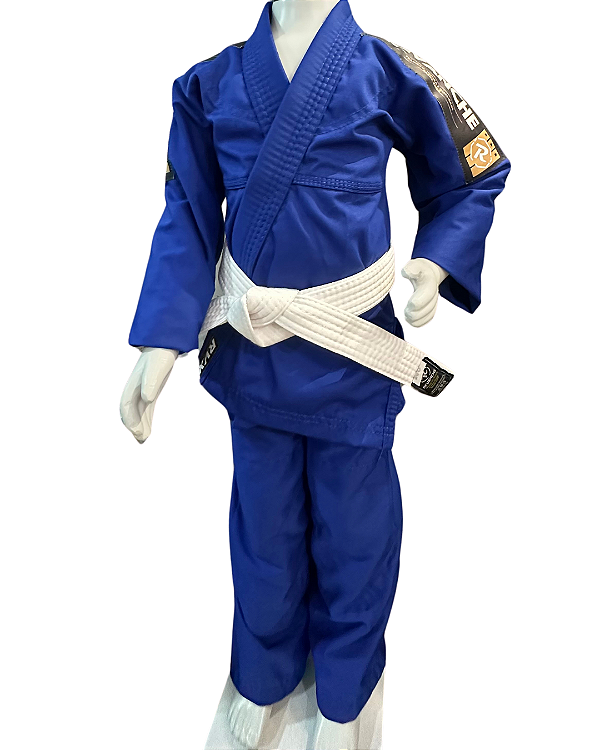 Kimono Reforçado Inf. Azul Jiu-Jítsu