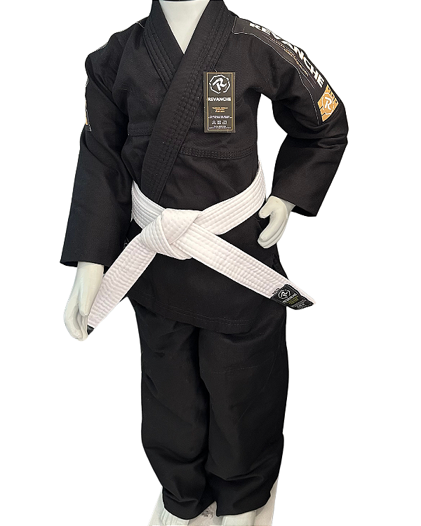 Kimono Reforçado Inf. Preto
