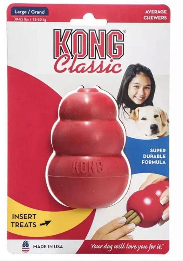 Kong Classic Recheável