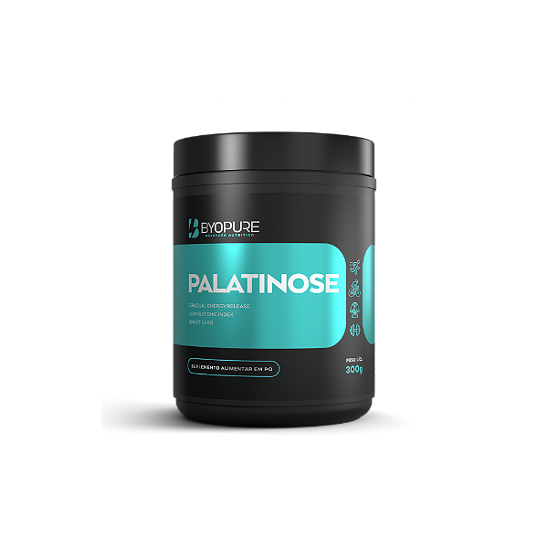 Palatinose Byopure 300g — Carboidrato de Baixo IG, Energia Sustentada