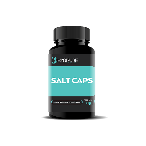 Salt Caps 60 Cápsulas Byopure — Repositor de Eletrólitos para Atletas