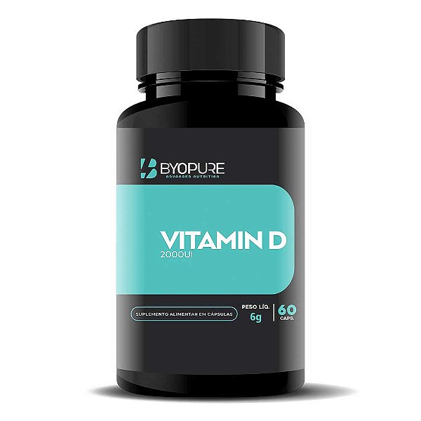 VITAMIN D 2000UI 60CAPS BYOPURE