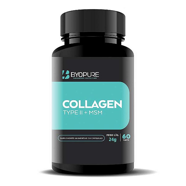 COLLAGEN TYPE II + MSM 60CAPS BYOPURE