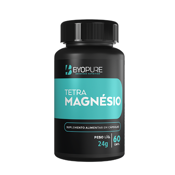 TETRA MAGNÉSIO 60CAPS BYOPURE